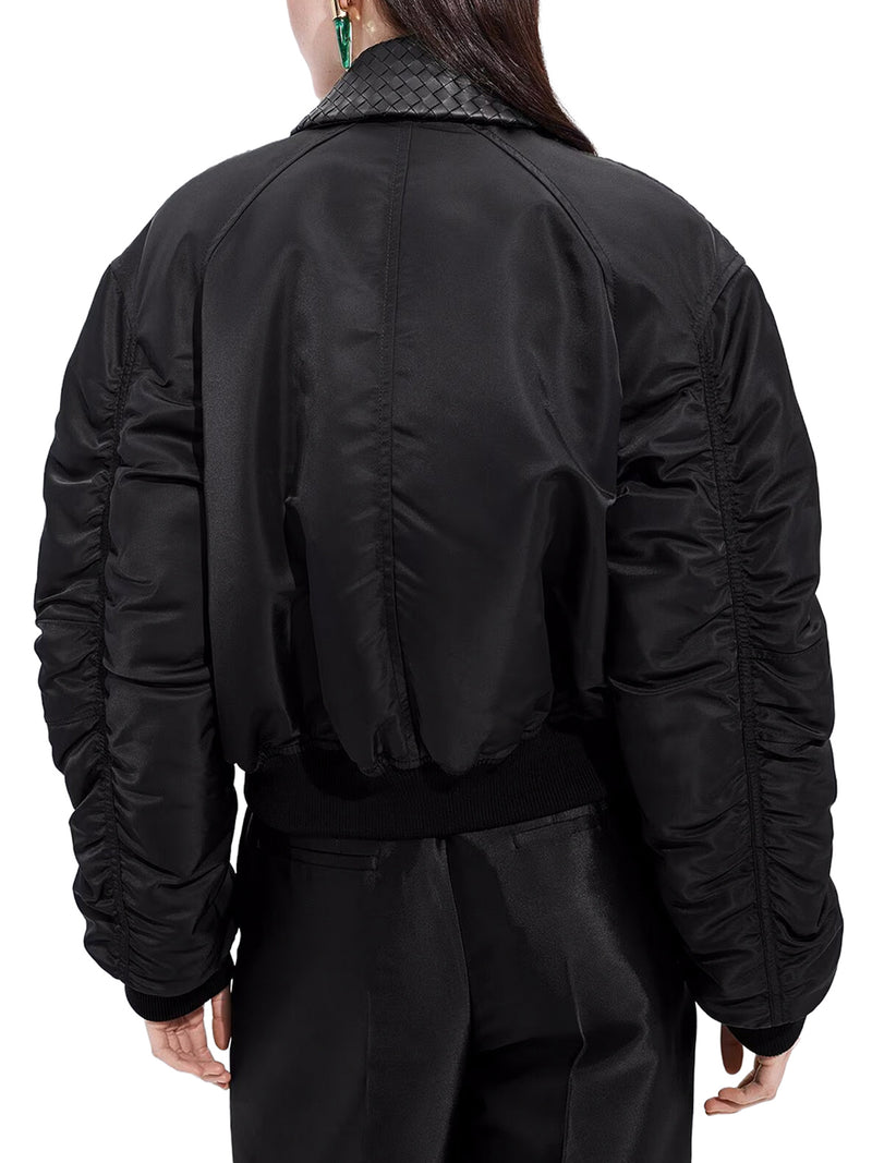 PADDED NYLON BOMBER