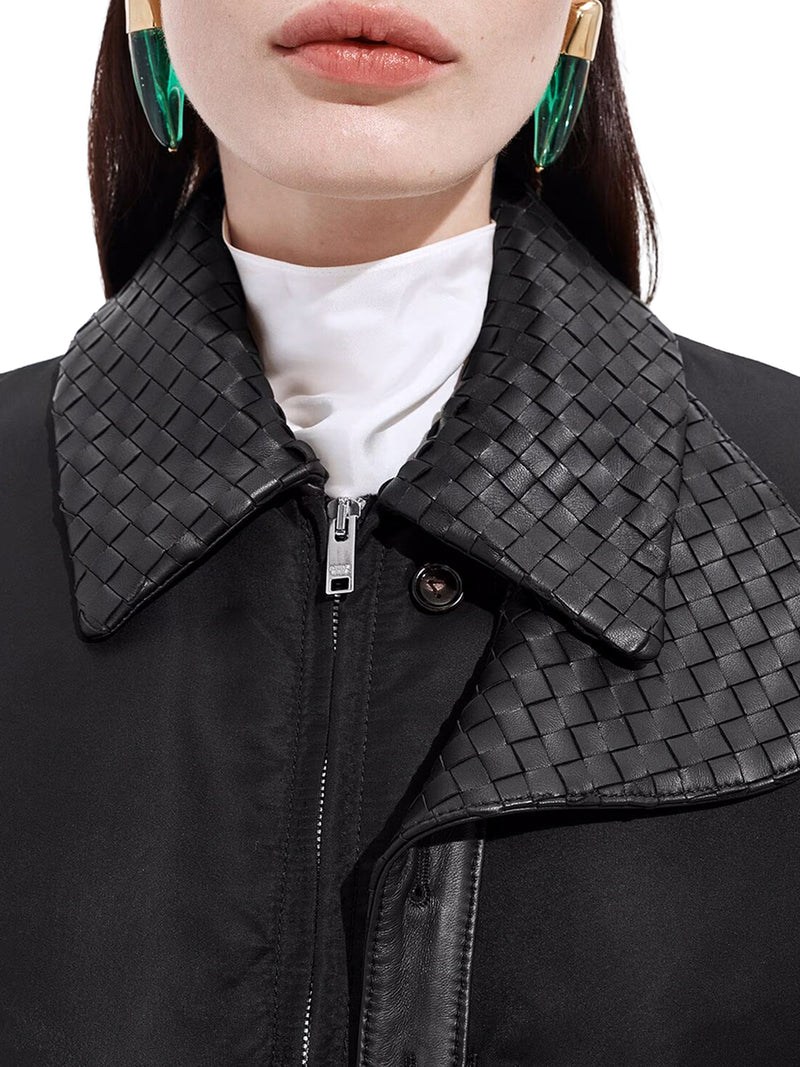 PADDED NYLON BOMBER