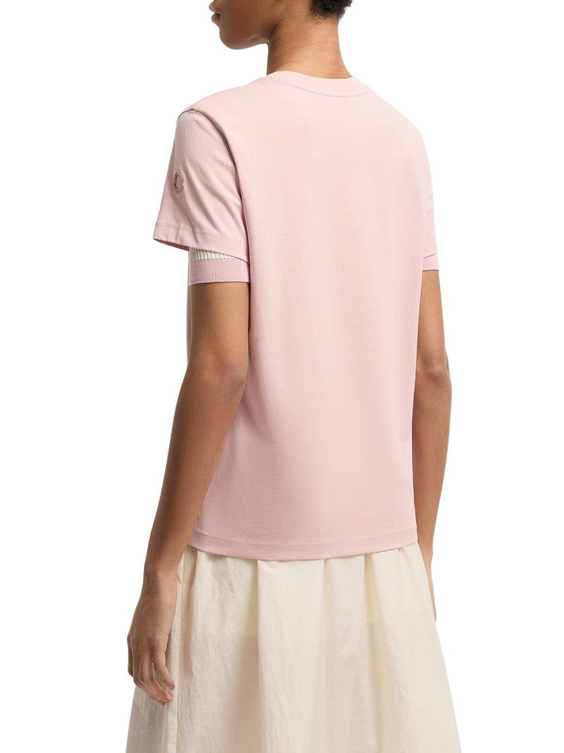 COTTON T-SHIRT WITH EMBROIDERED LOGO