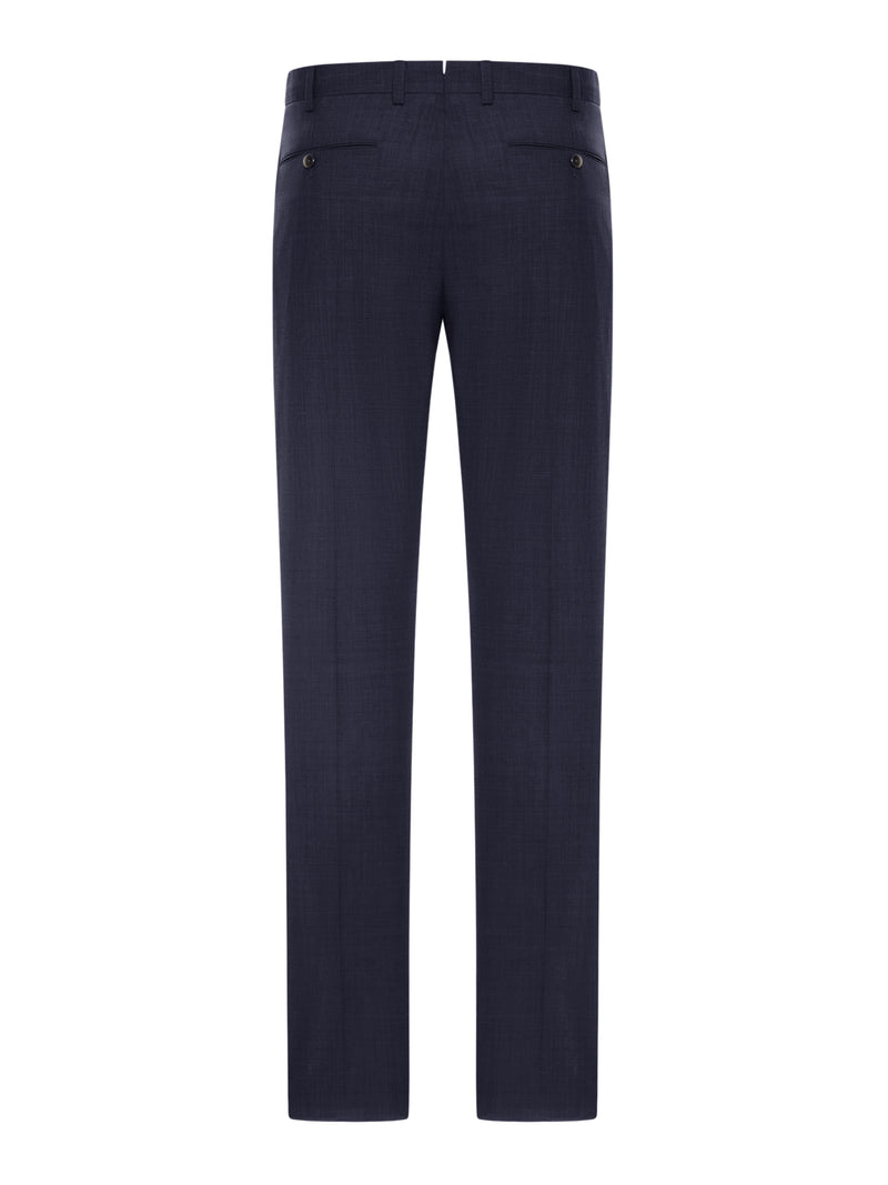 TAILORED COTTON TROUSERS
