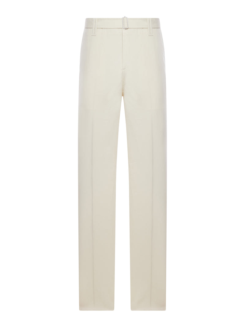 TAILORED TROUSERS WITH BELT