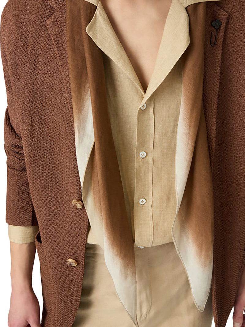 COTTON AND SILK SCARF