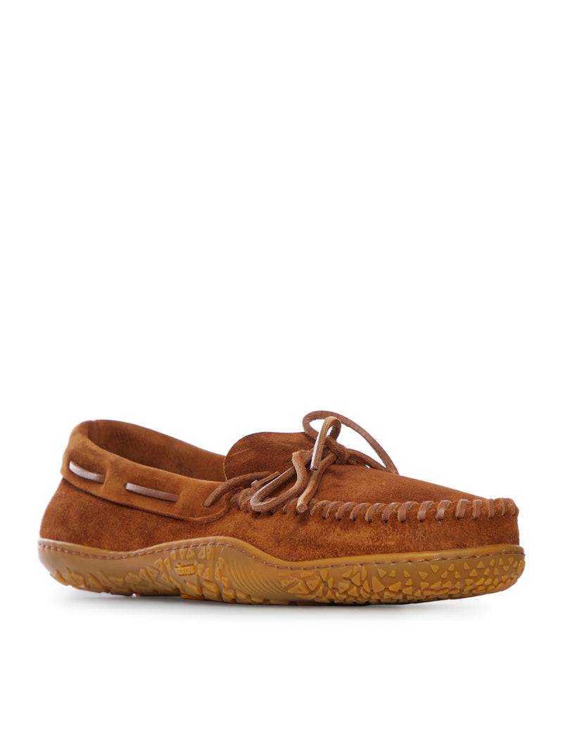 SUEDE BOAT LOAFERS WITH VIBRAM SOLE