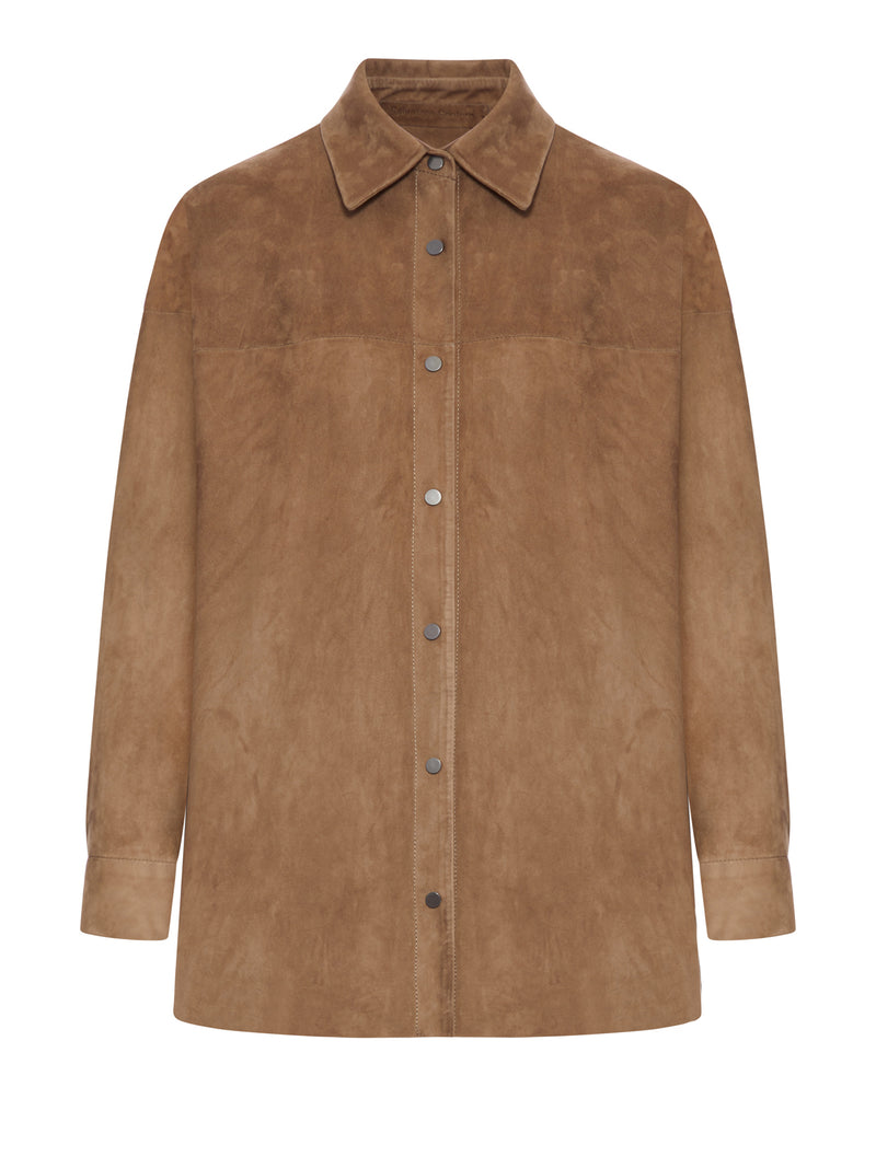 LEATHER JACKET WITH FRINGES