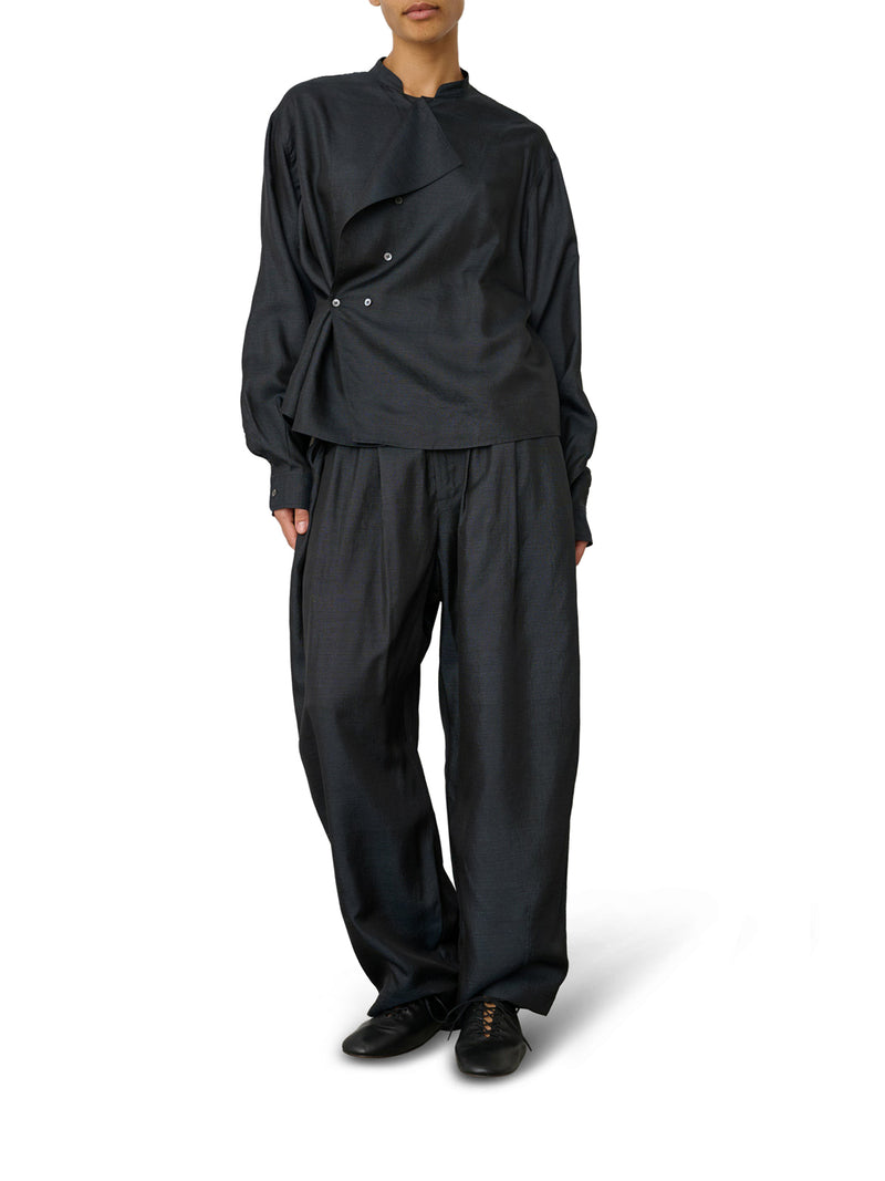 VERNON STRETCH SILK TROUSERS