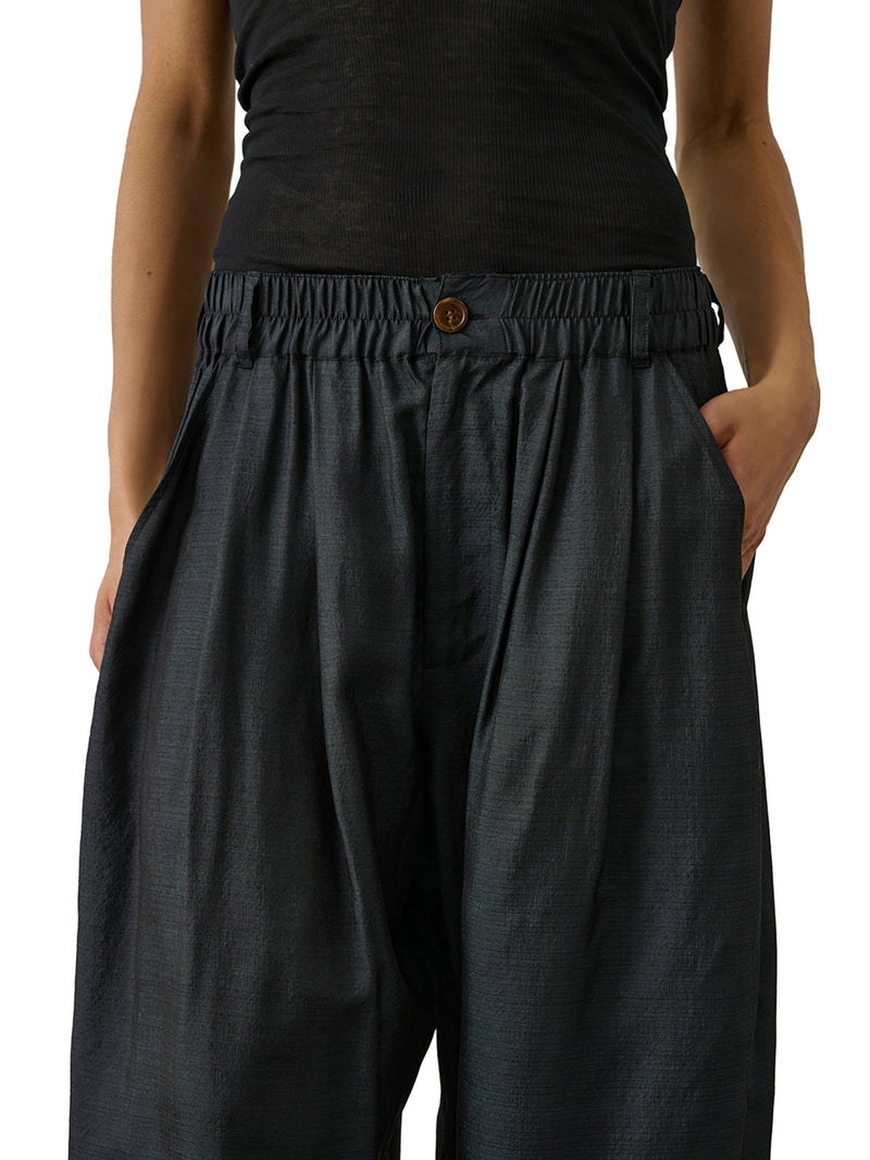 VERNON STRETCH SILK TROUSERS