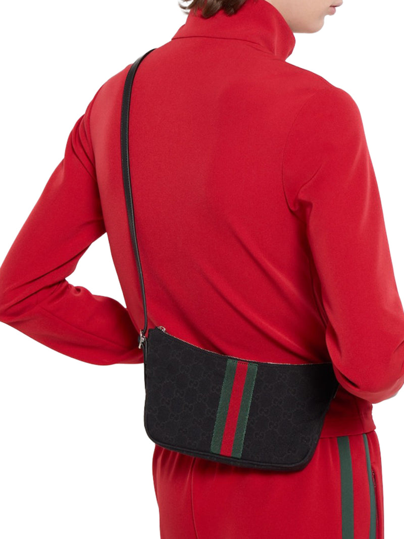 SMALL SHOULDER BAG WITH LUNETTE