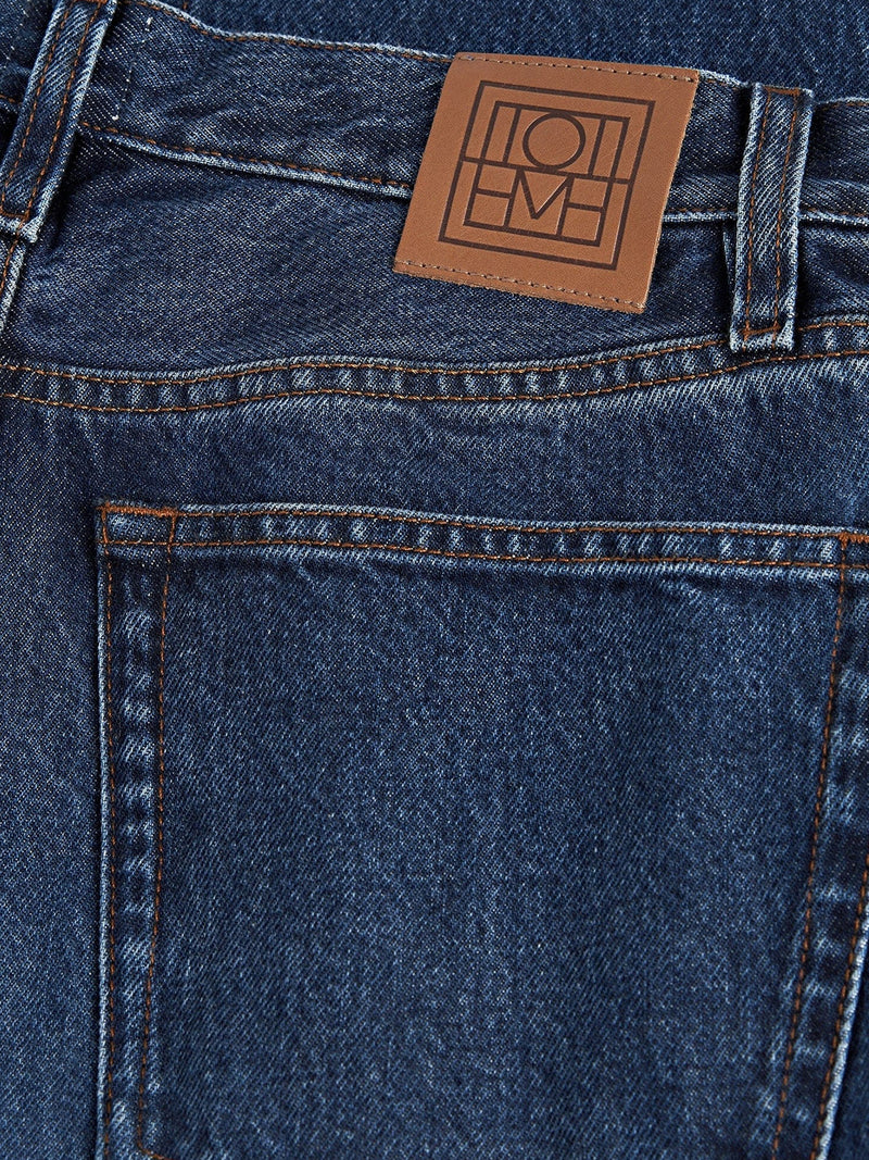 CLASSIC CUT DENIM FULL LENGTH DARK BLUE