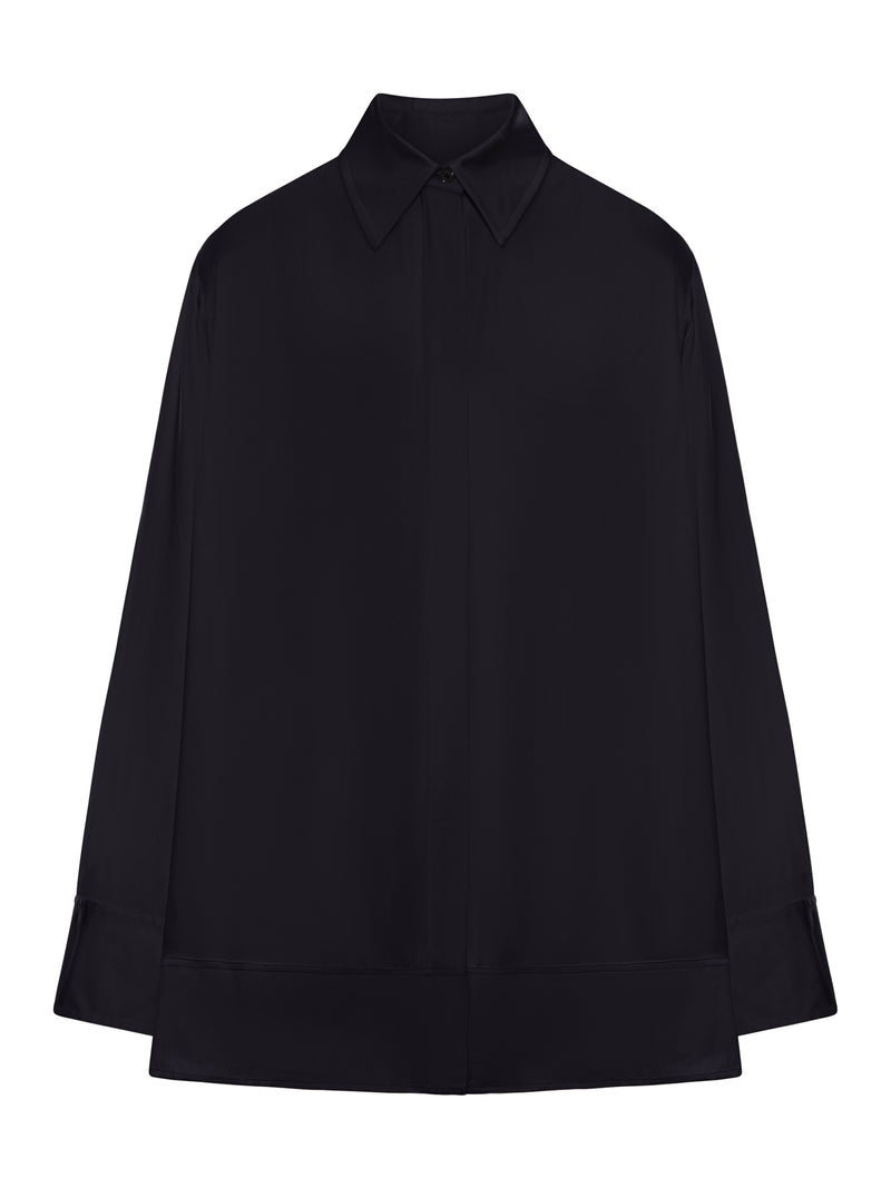 FLUID TUXEDO SHIRT
