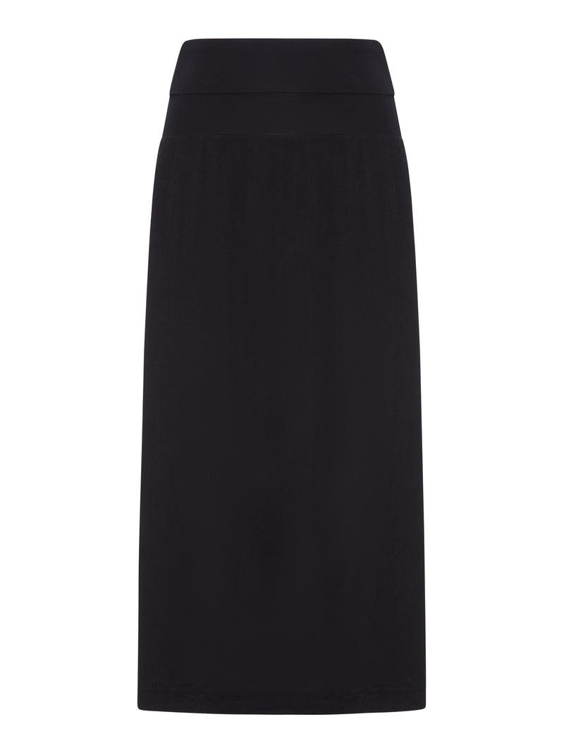 MIDI SKIRT IN LINEN BLEND