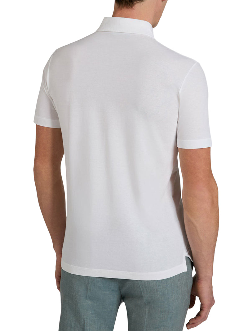 SLIM FIT POLO IN ICE COTTON