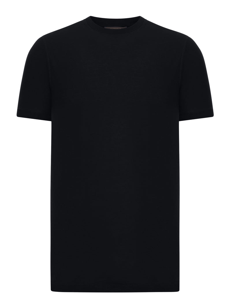 SLIM FIT CREW NECK T-SHIRT IN ICECOTTON