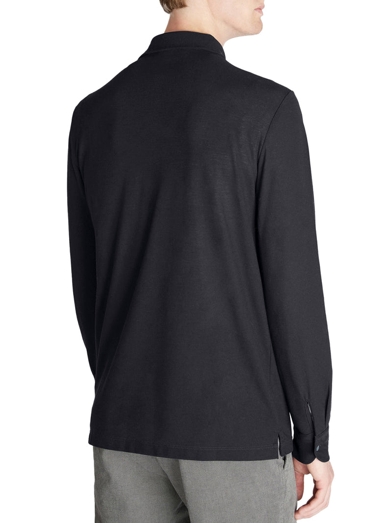 SLIM FIT POLO IN ICE COTTON