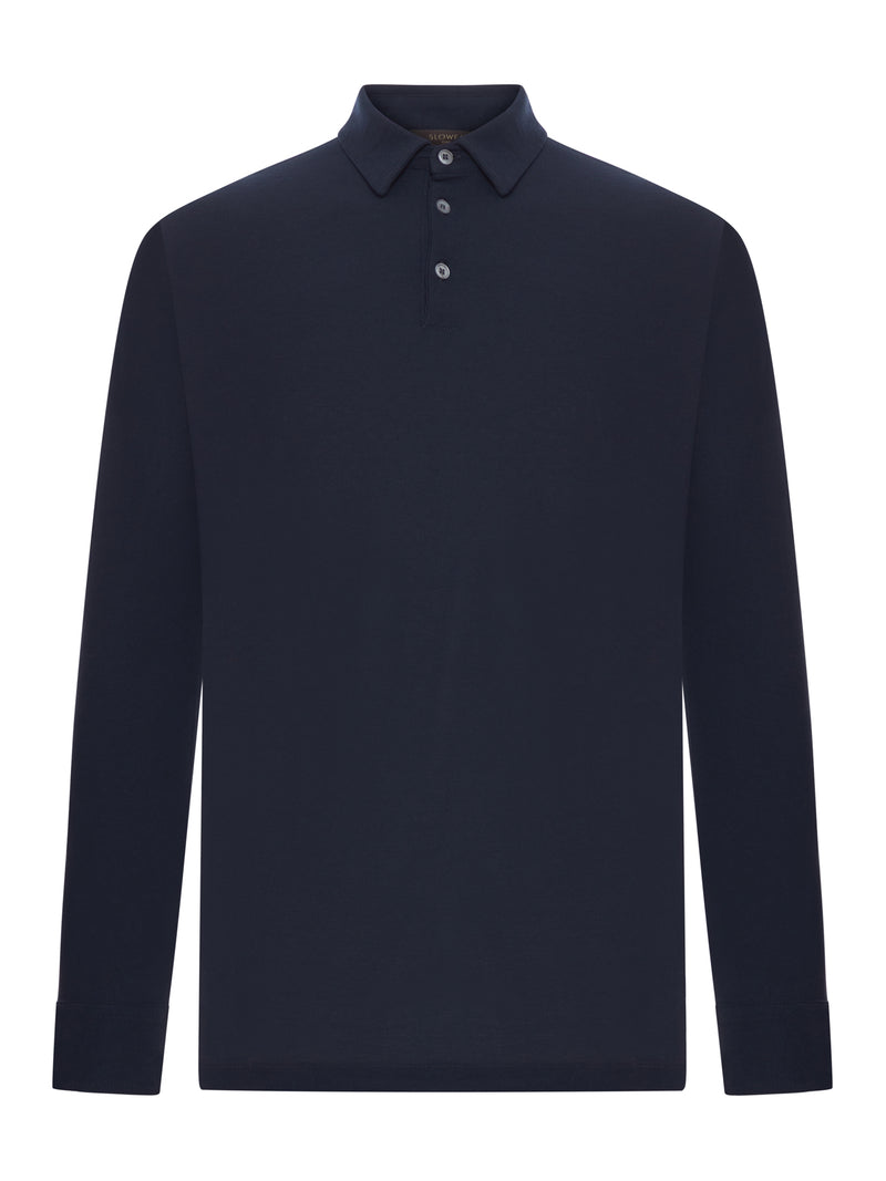 SLIM FIT POLO IN ICE COTTON