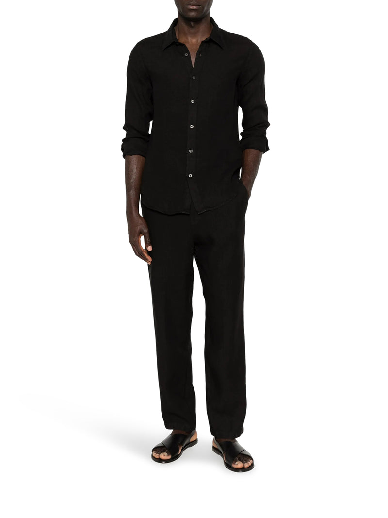 REGULAR FIT LINEN SHIRT