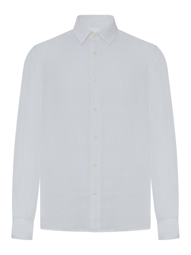 REGULAR FIT LINEN SHIRT