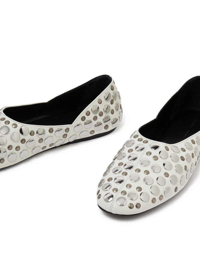 JANE FLAT IN LEATHER