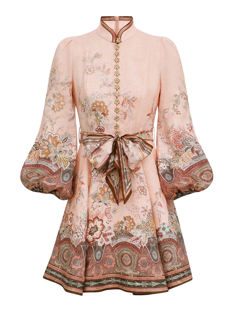 ALCHEMY BUTTON MINI DRESS