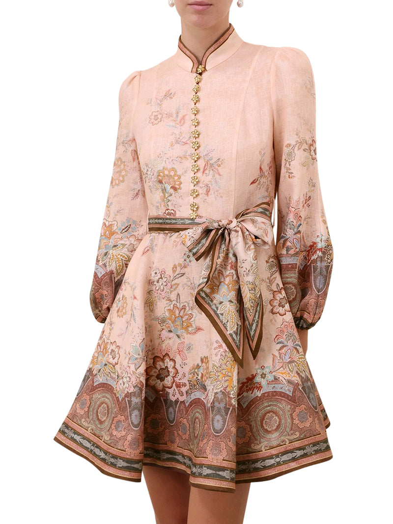 ALCHEMY BUTTON MINI DRESS