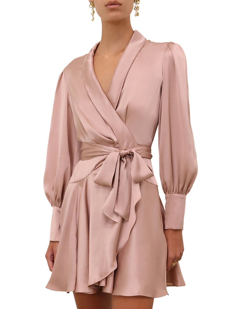 SILK MINI DRESS