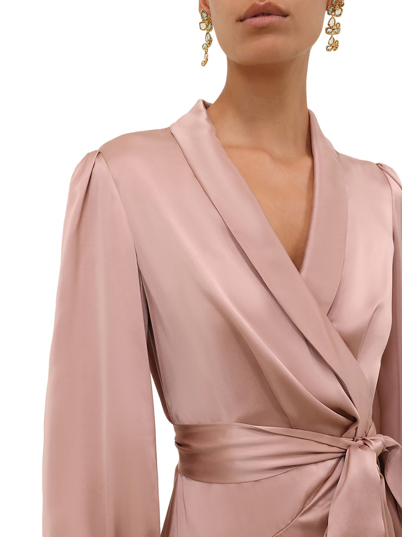 SILK MINI DRESS