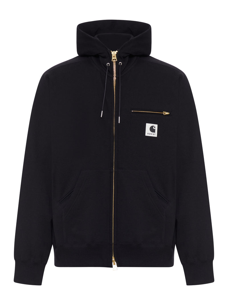 COTTON JERSEY HOODIE