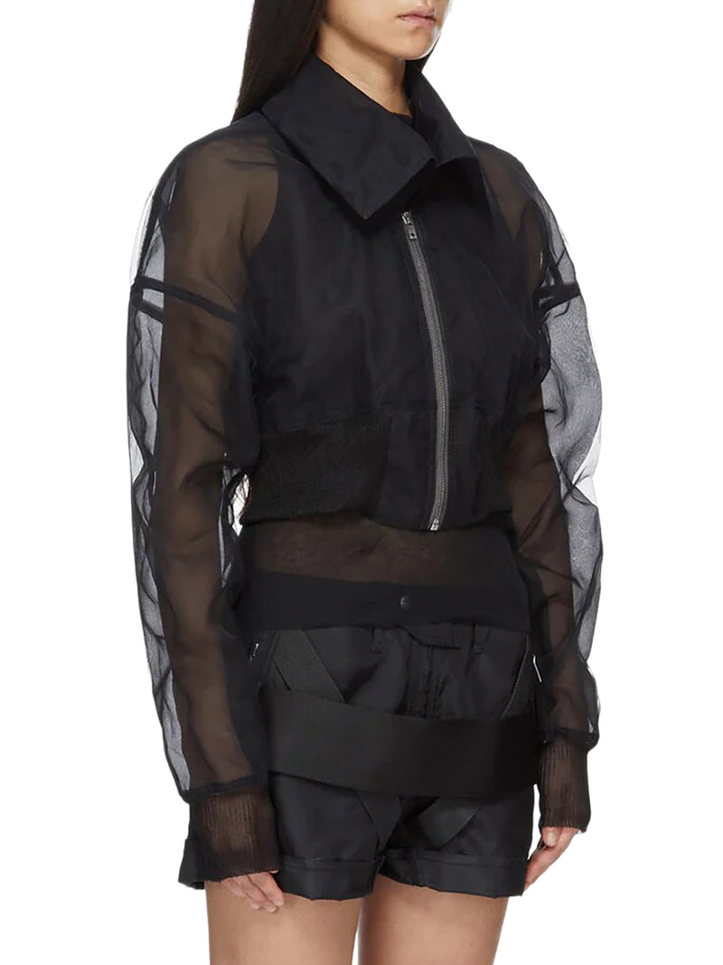 CROPPED DRACUCOLLAR BOMBER