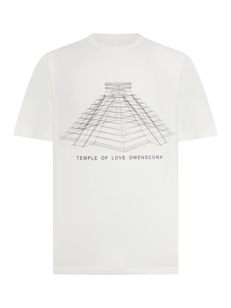 BRAD T CREW NECK COTTON T-SHIRT WITH PRINT