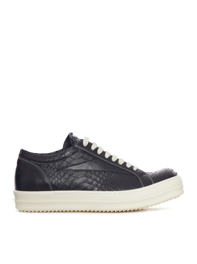 LOW SNEAKERS IN EXOTIC LEATHER