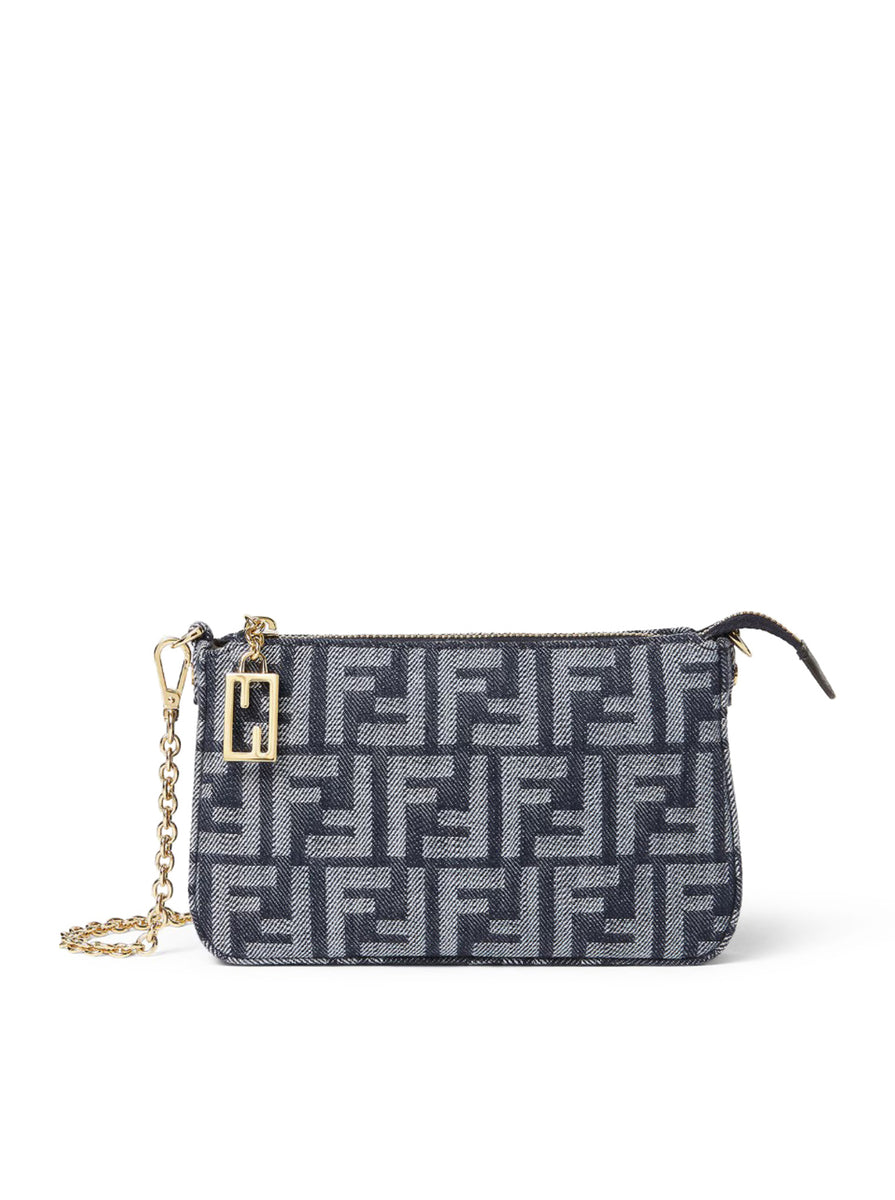Fendi FF FABRIC BAGUETTE POUCH