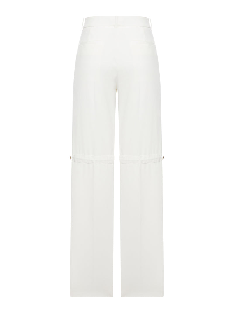WIDE LEG PANTS IN FLUID COTTON