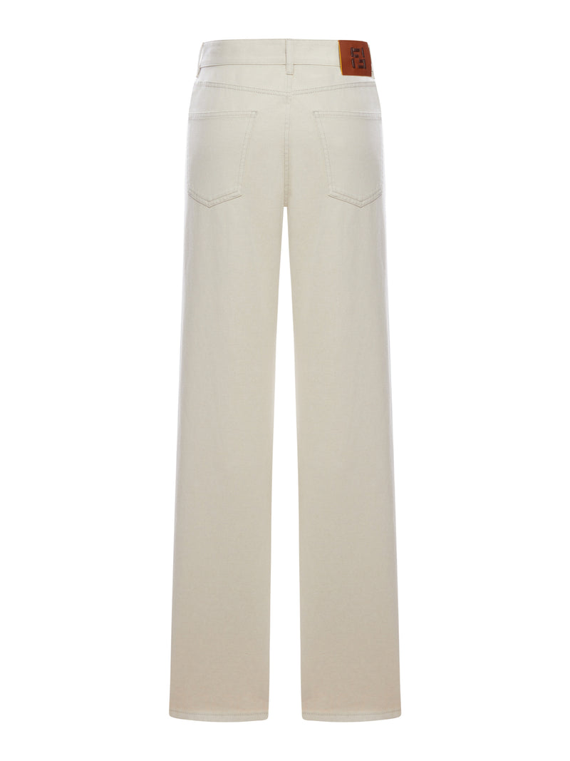 STRAIGHT FIVE-POCKET JEANS