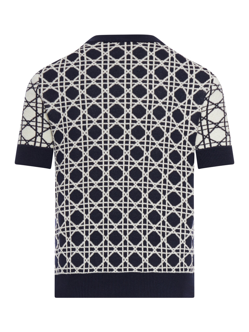 COTTON PULLOVER WITH CANNAGE PATTERN