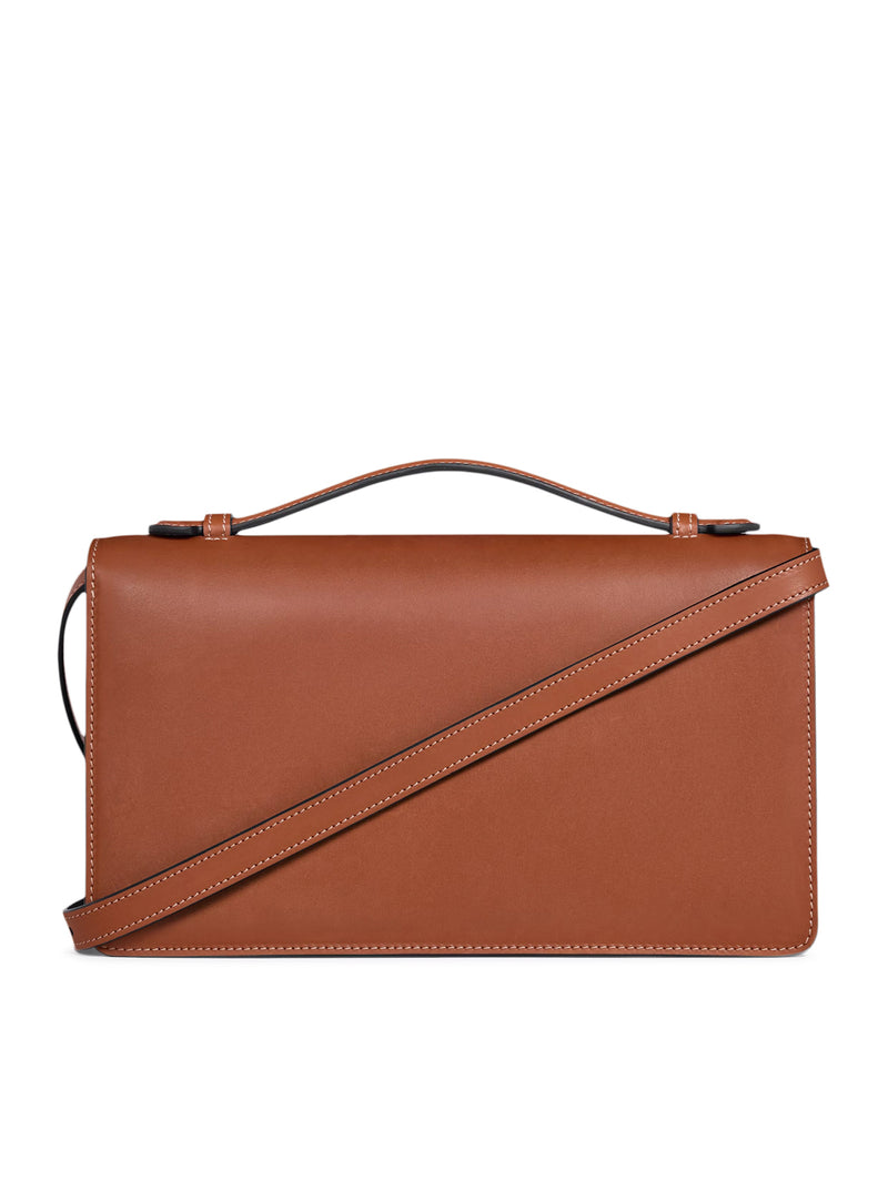 MEDIUM TRIOMPHE FOLIO BAG IN CALFSKIN