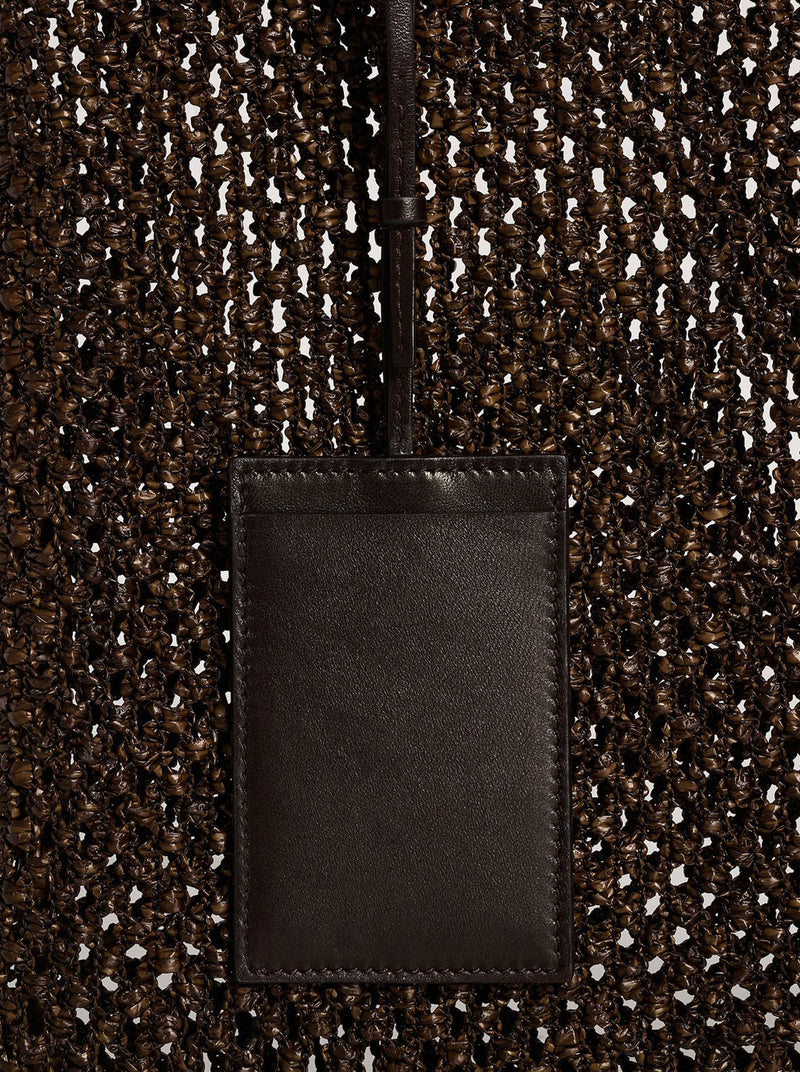 MINI BARN RAFFIA TOTE BAG