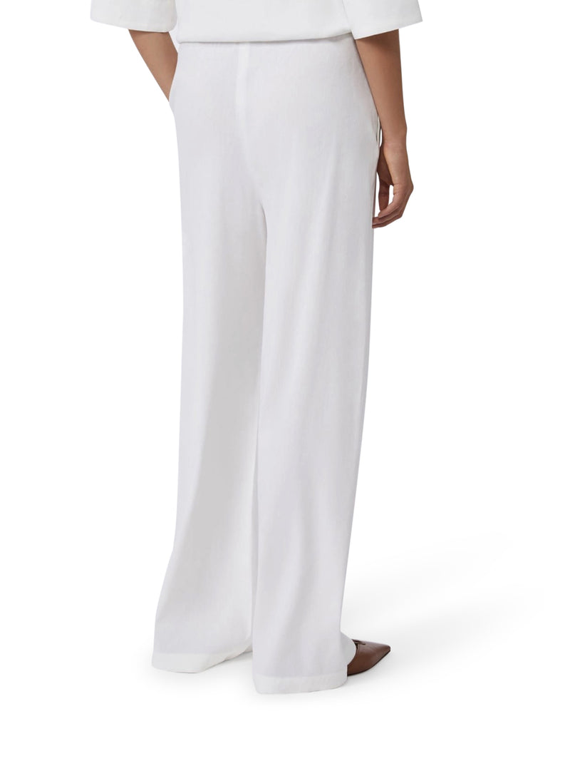DESTINY TROUSERS IN LINEN BLEND CANVAS