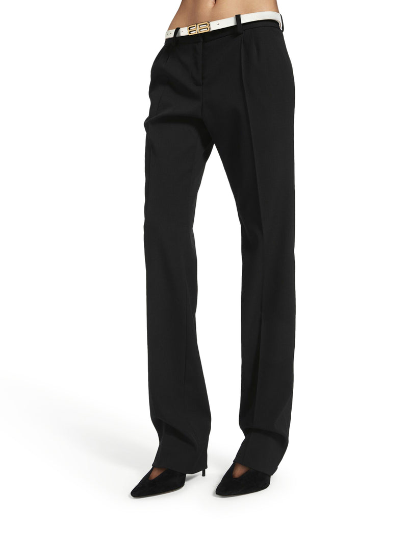 SLIM FIT TAILORED TROUSERS