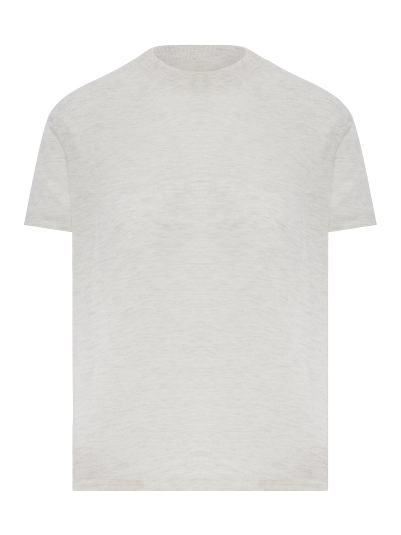 CLASSIC SHORT-SLEEVED COTTON BLEND T-SHIRT