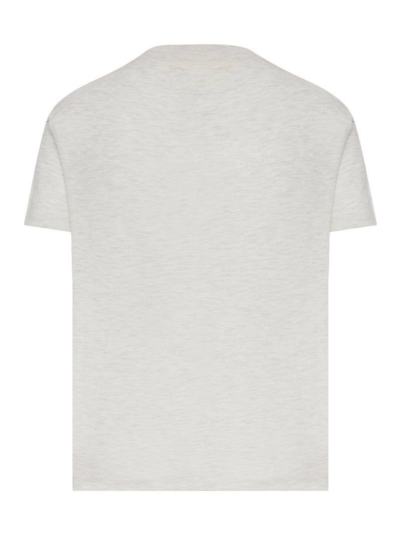 CLASSIC SHORT-SLEEVED COTTON BLEND T-SHIRT