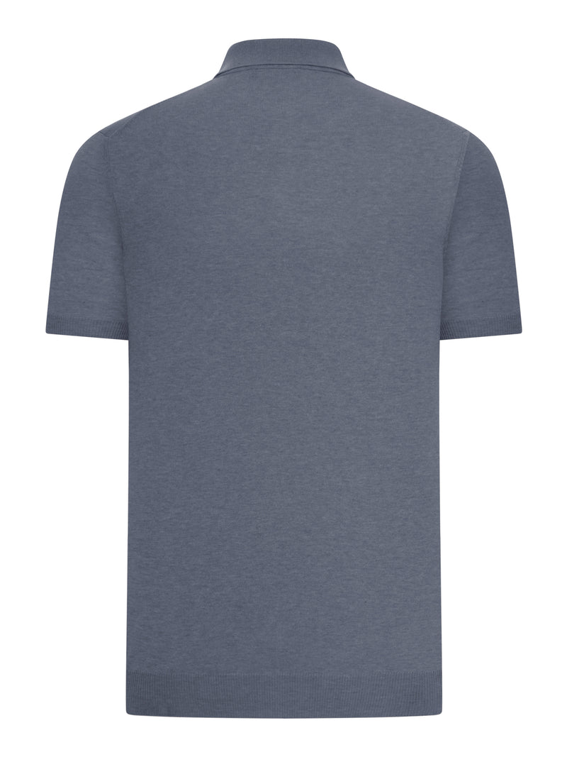 SHORT-SLEEVED COTTON TENNIS POLO