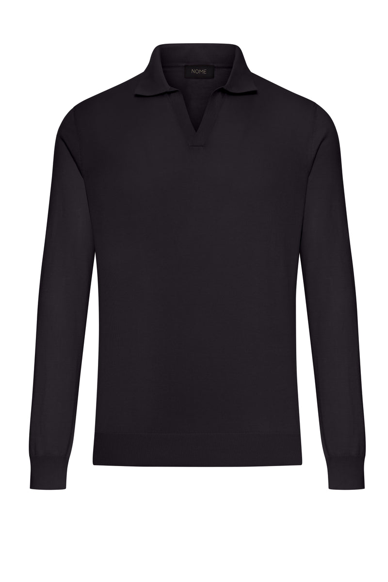 COTTON KNITTED TENNIS POLO