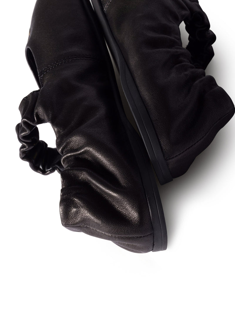 NAPPA RUCHED BALLET FLATS