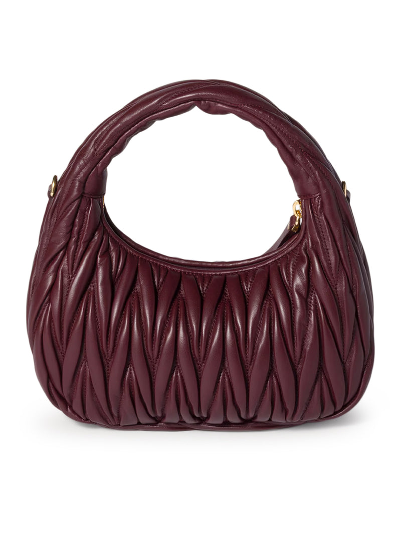 WANDER HOBO BAG IN MATELASSÉ NAPPA