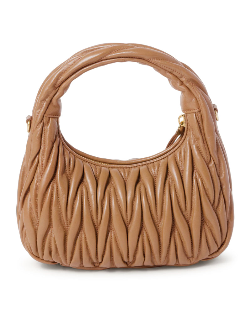 WANDER HOBO BAG IN MATELASSÉ NAPPA