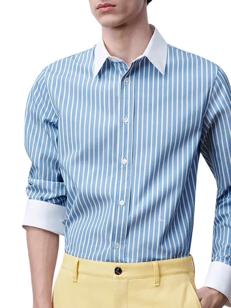 SHIRT WITH CONTRASTING DETAILS