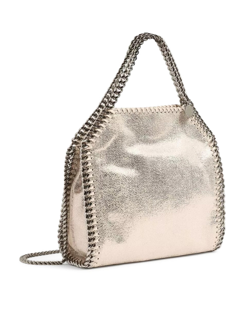 METALLIC FALABELLA MINI TOTE BAG