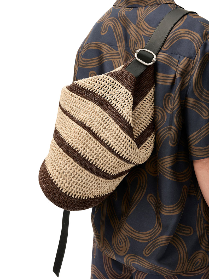MEDIUM RAFFIA LOOP BUCKET