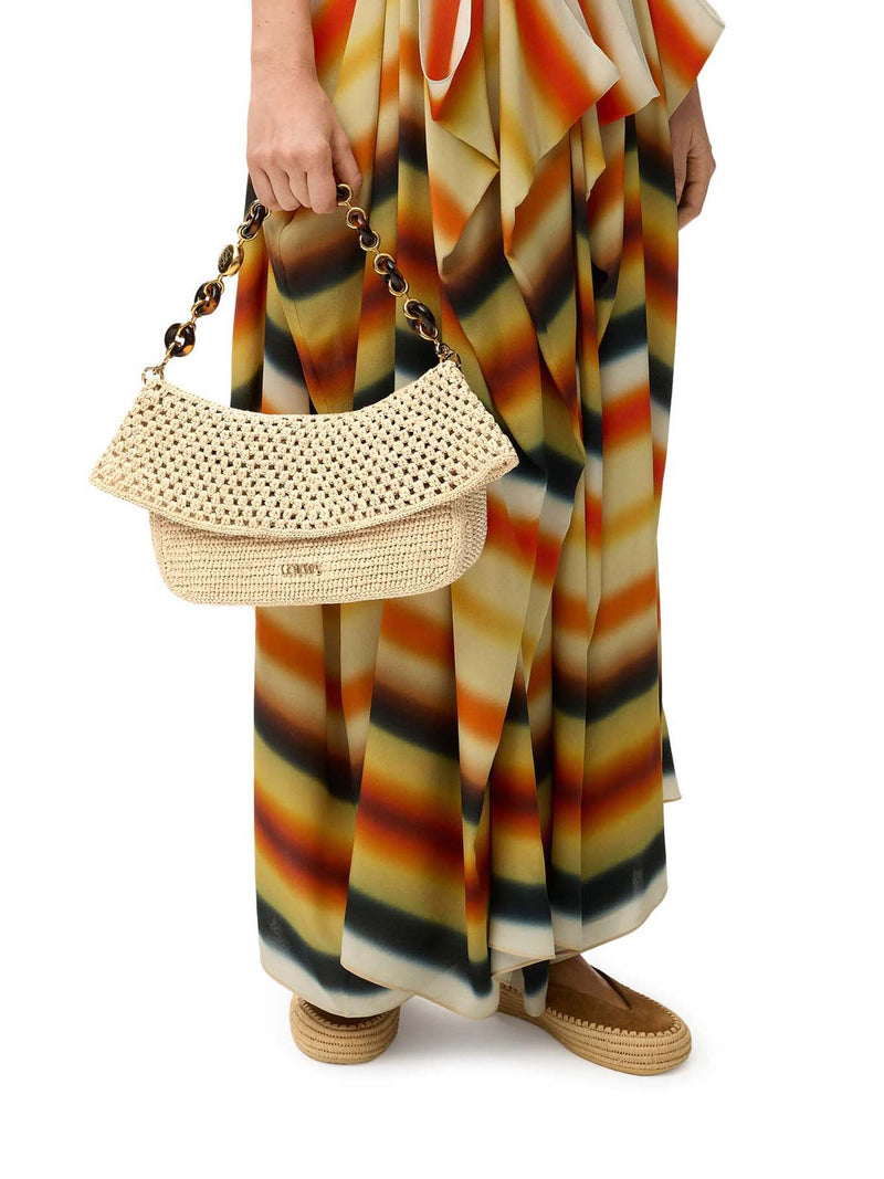MEDIUM OLA RAFFIA BAG