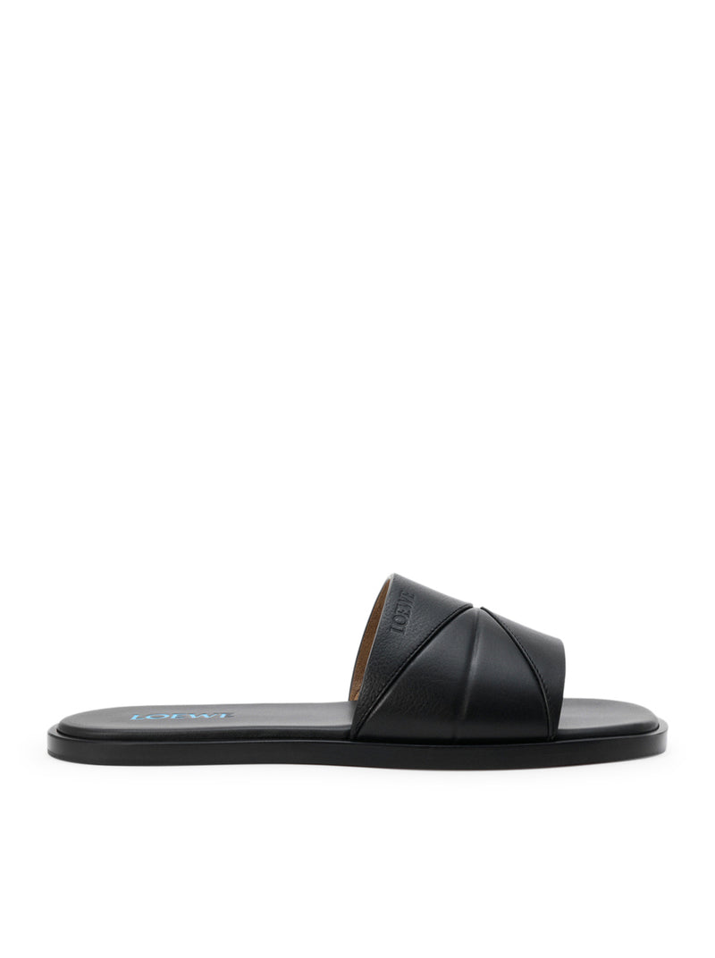 ORIGAMI SLIDES IN SOFT CALFSKIN