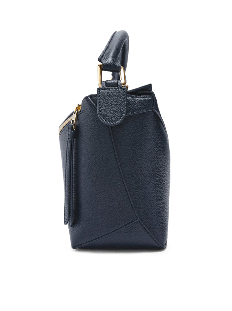 SMALL PUZZLE EDGE BAG IN GRAINED CALFSKIN